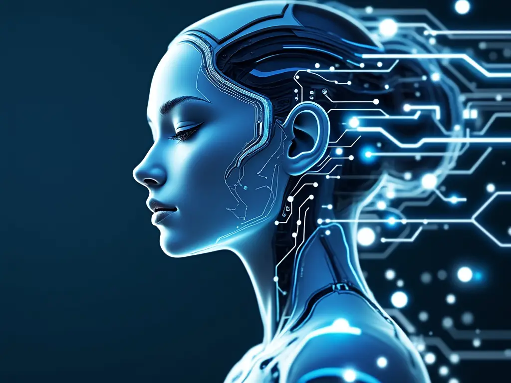 Illustration representing AI-driven mission